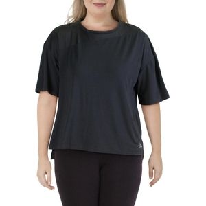 Reebok Black Short Sleeve Athletic Shirt Sz Large